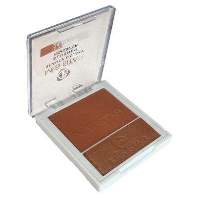 رژ گونه هایلایتر میس استار کد 02