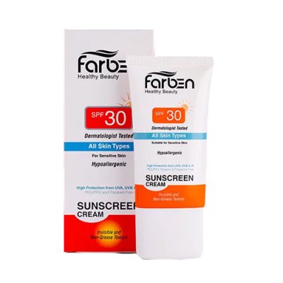 کرم ضد آفتاب فاربن spf30